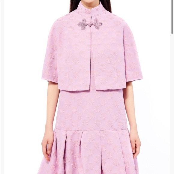 Shanghai Tang Cropped Mandarin Collar Jacket - Picture 1 of 15